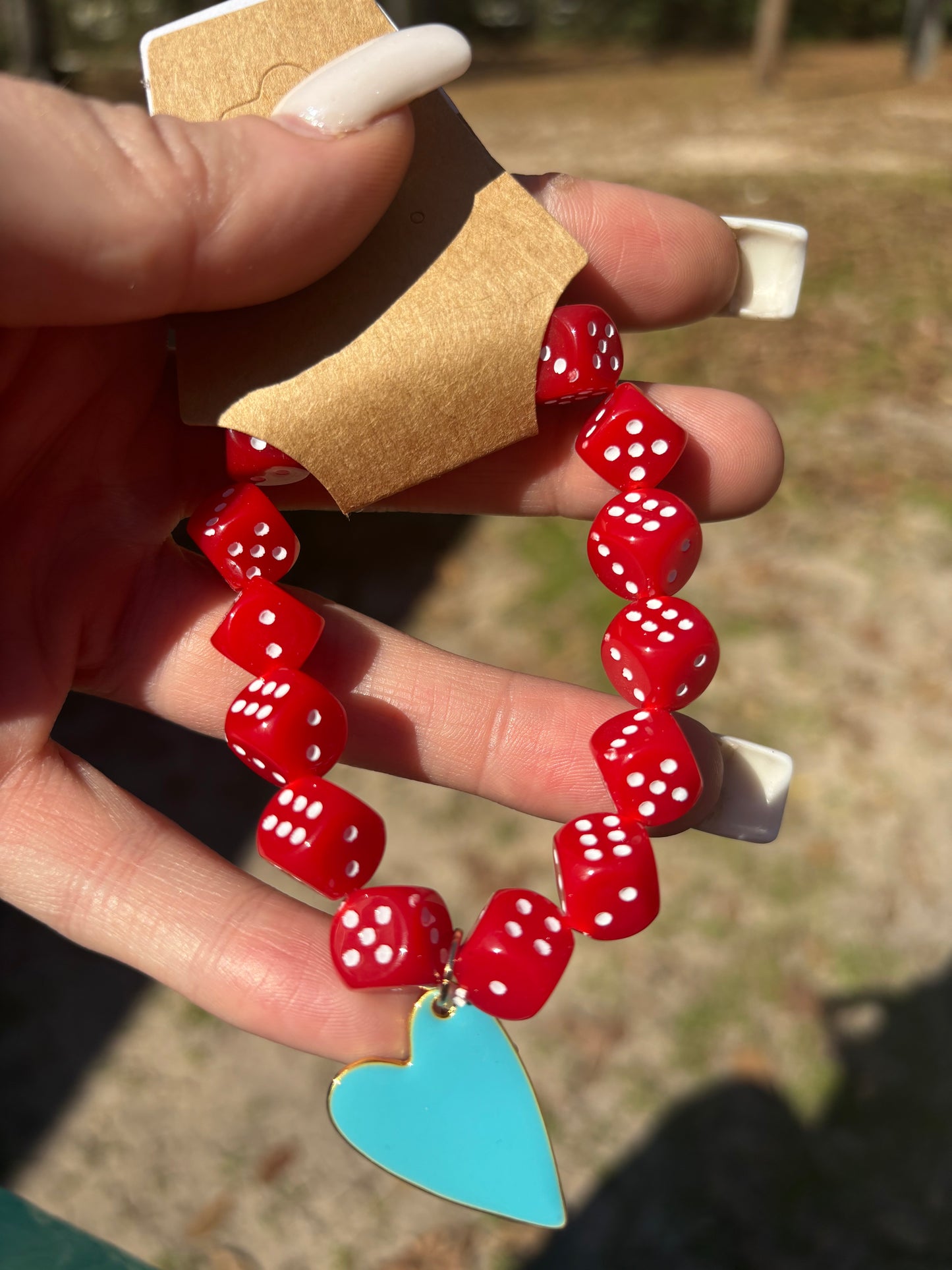 Stretchy Dice Bracelet