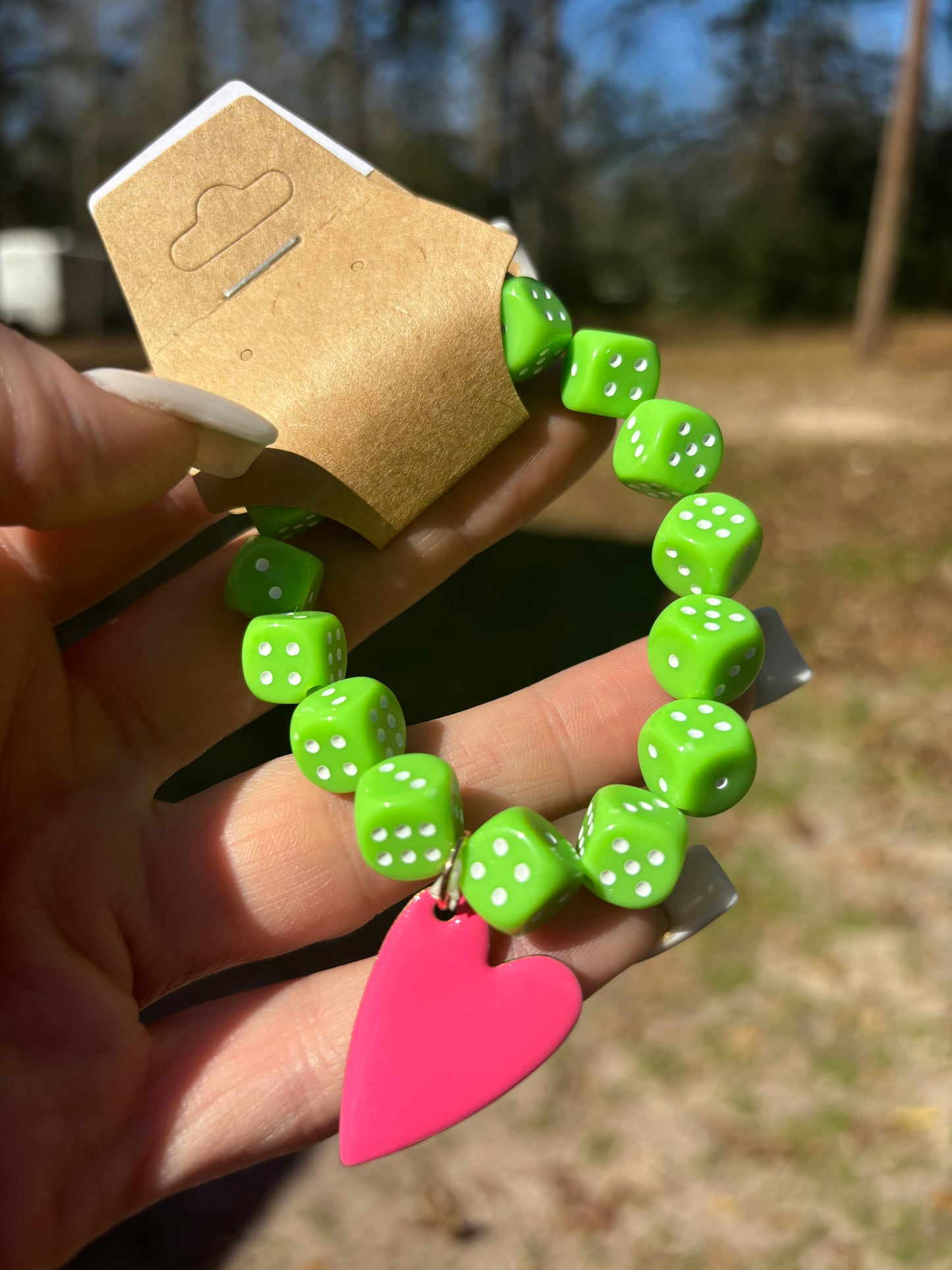 Stretchy Dice Bracelet