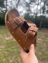 Cowhide Slides