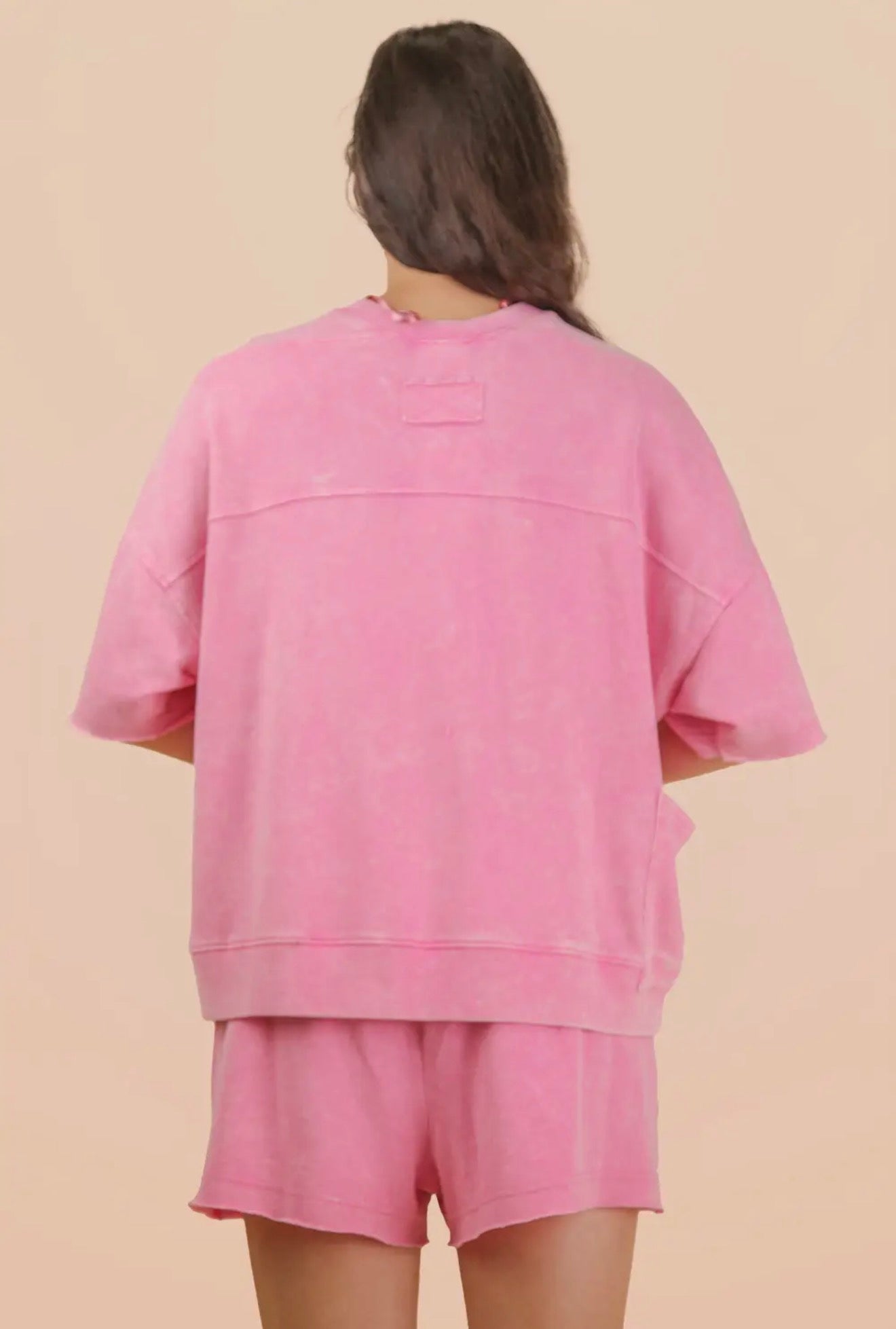 Pink Mineral Washed Set