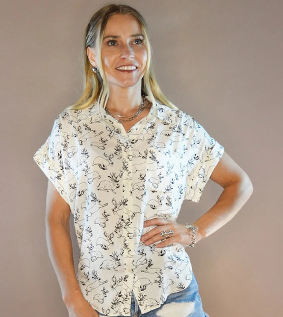 Jackalope Top