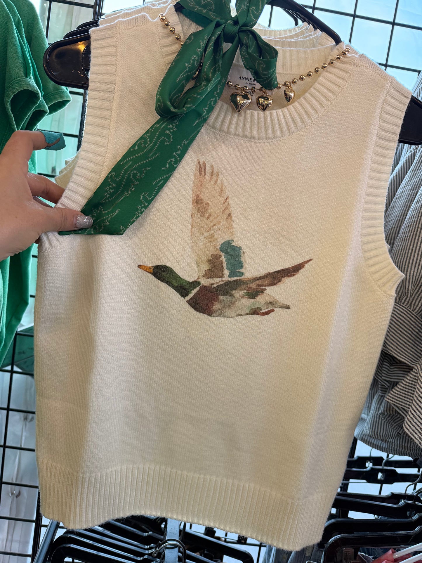 Mallard Sweater Vest