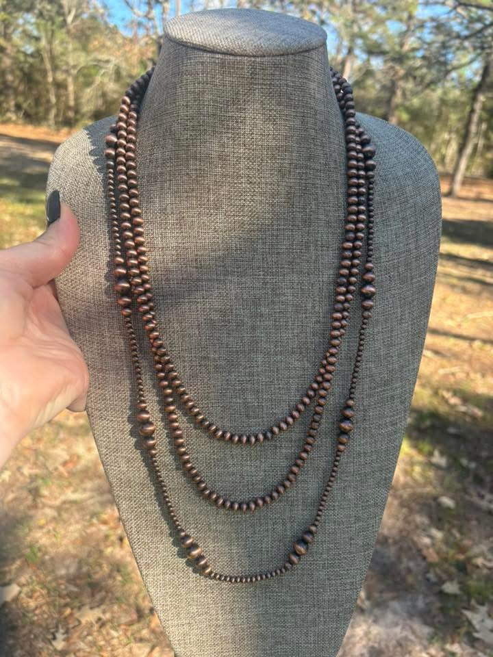 Copper Layered Necklace