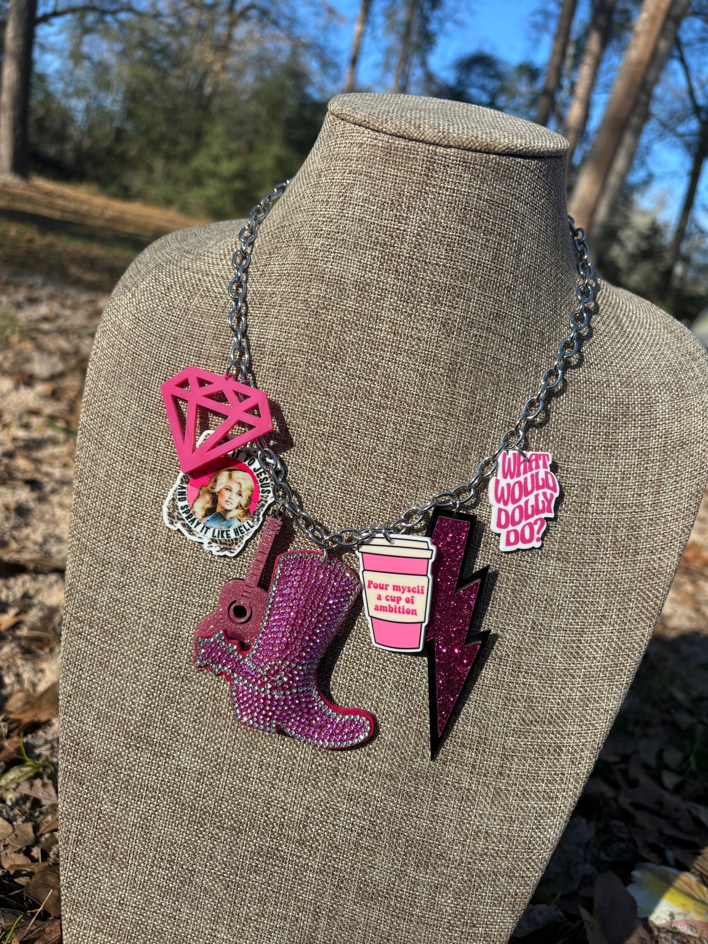 Dolly Charm Necklace