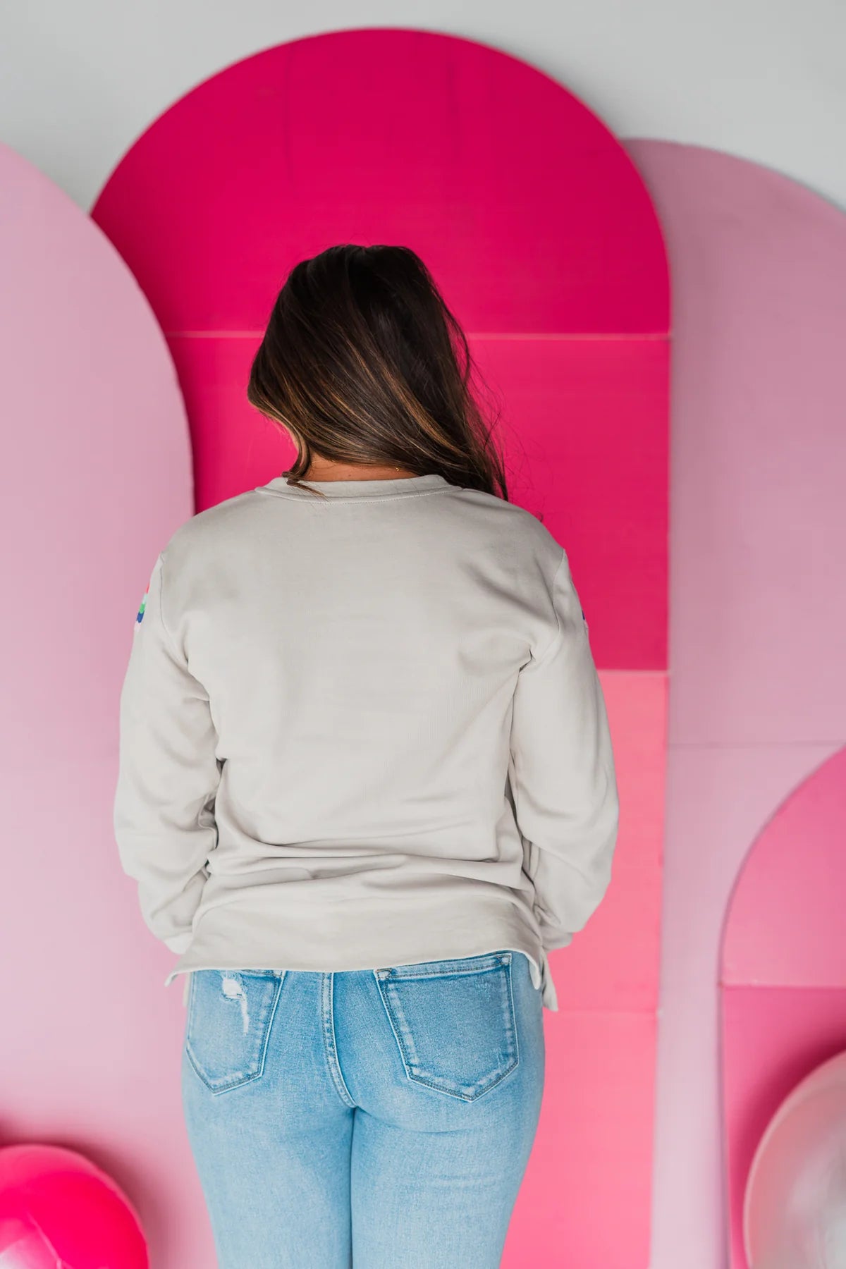 Merry Embroidered Sweatshirt