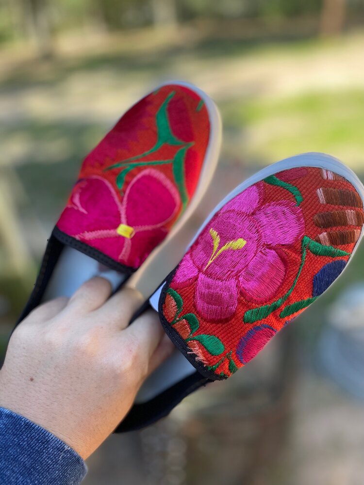 Embroidered Vans