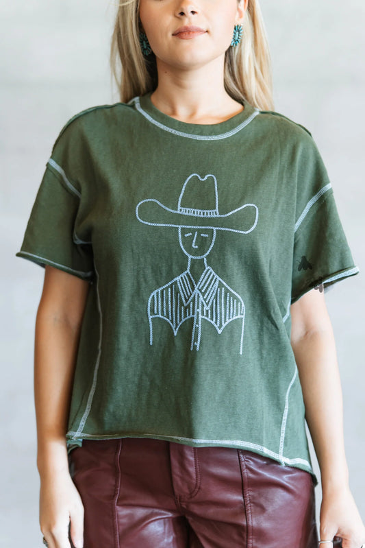 Staredown Stitch Top