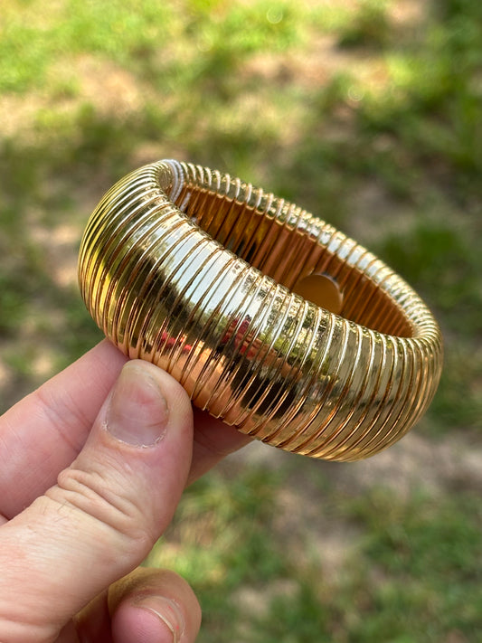 Chunky Gold Bangle