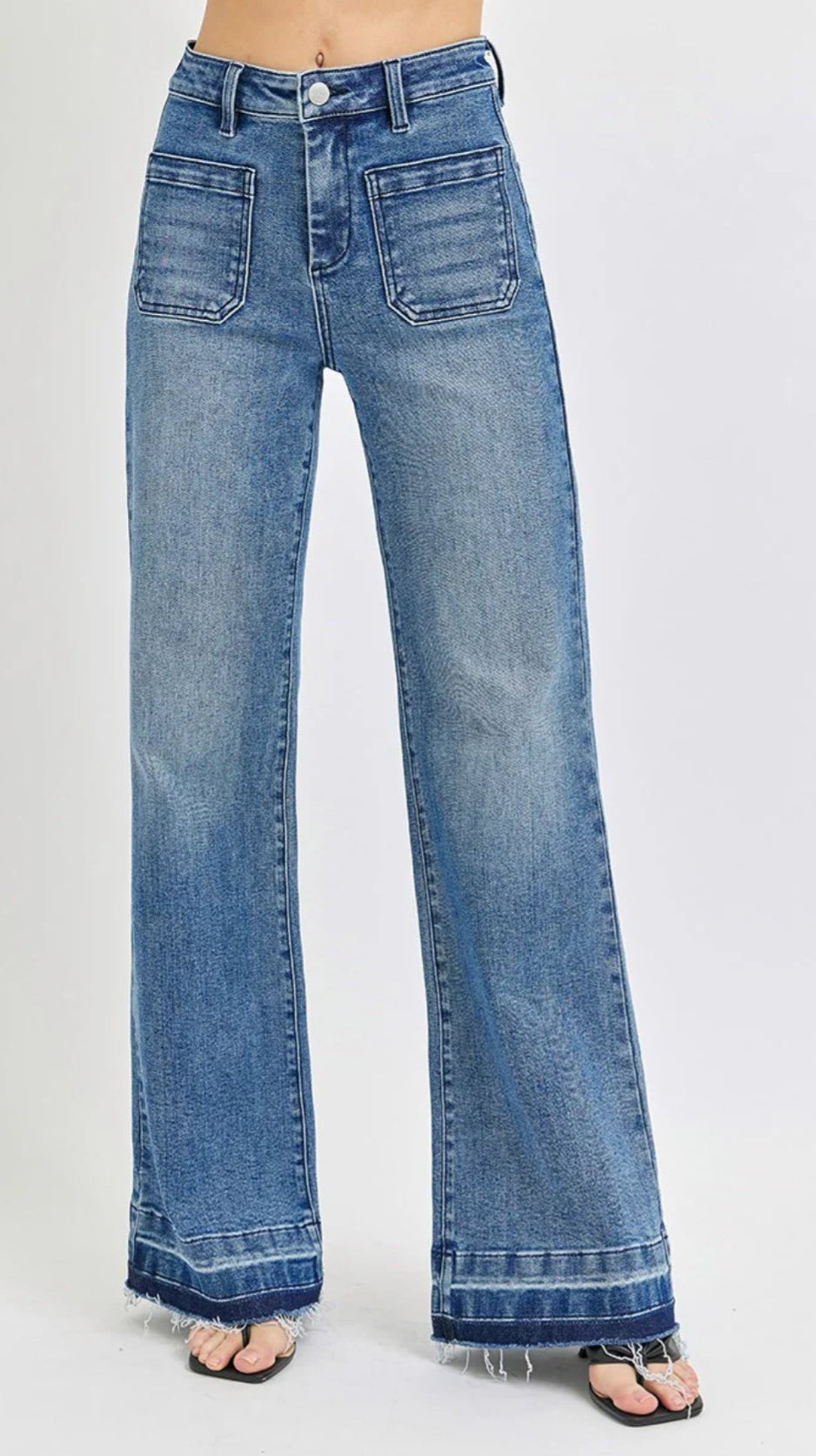 Risen Front Pocket Jeans