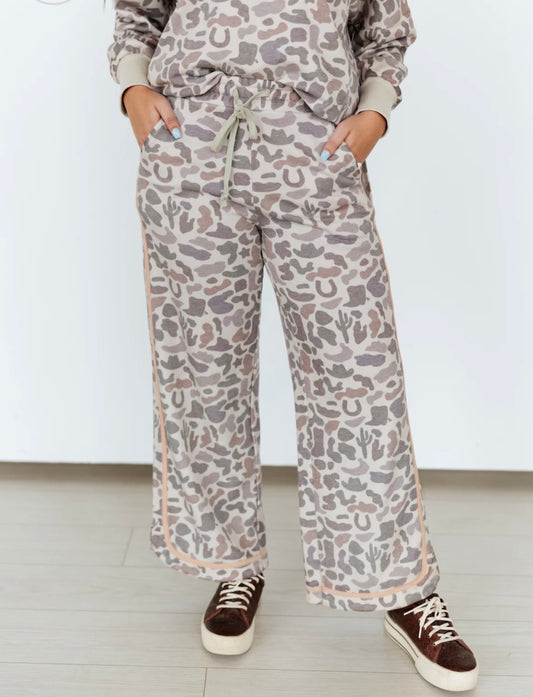 Western Camo Sweat Pant