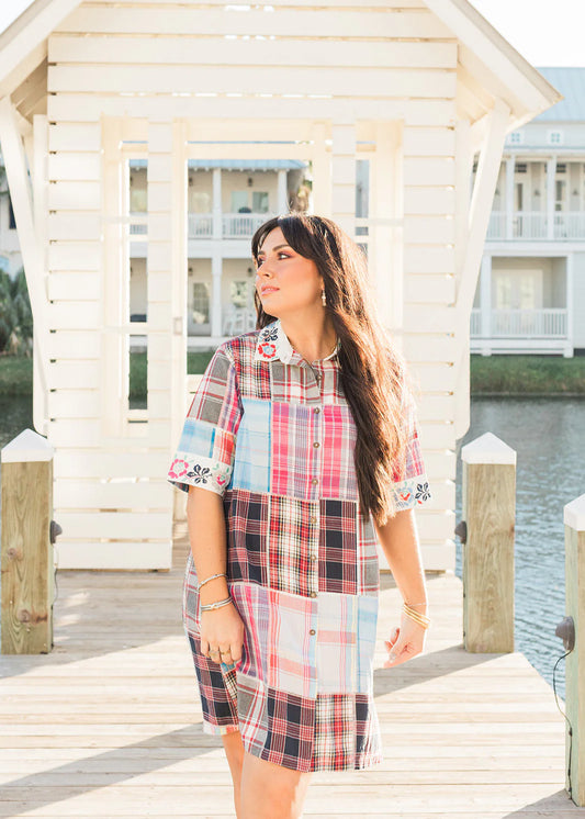 The Paisley Dress - Plaid