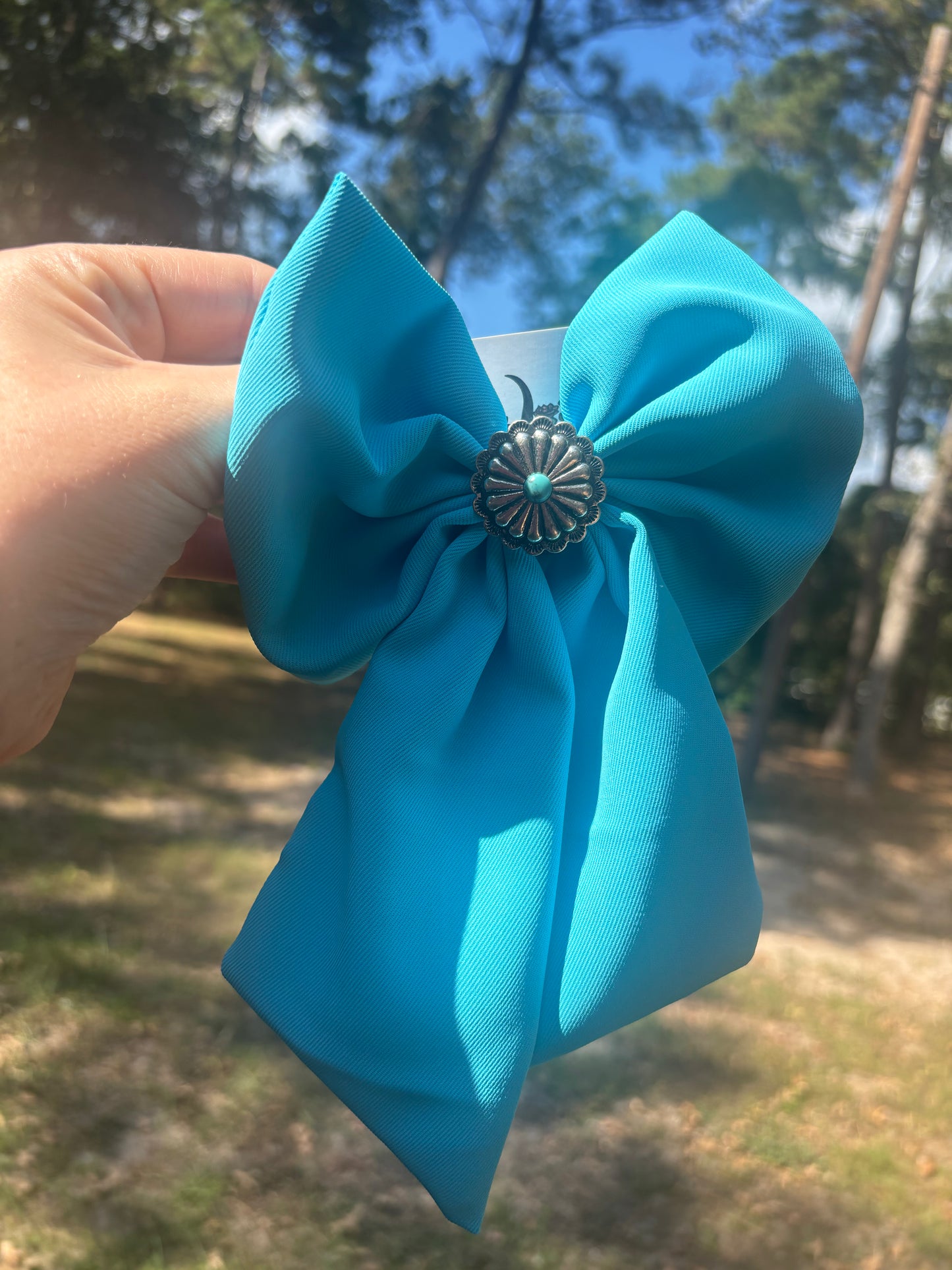 Bow Clip with Concho