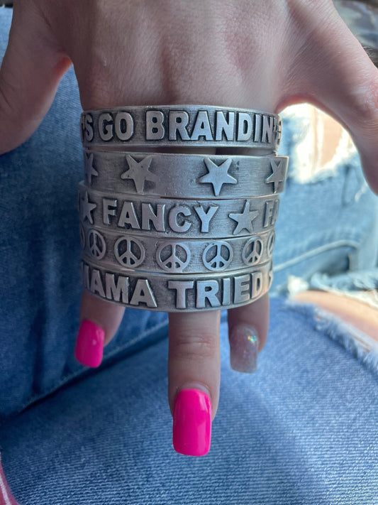 Stamped Bangles