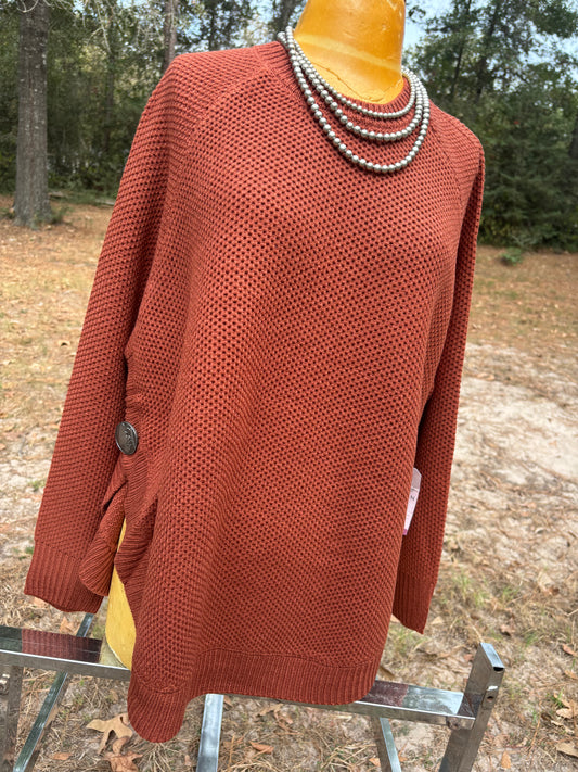 Spice Round Bottom Sweater