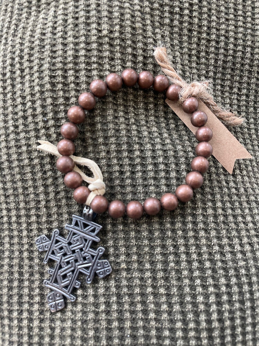 Copper Charm Bracelet