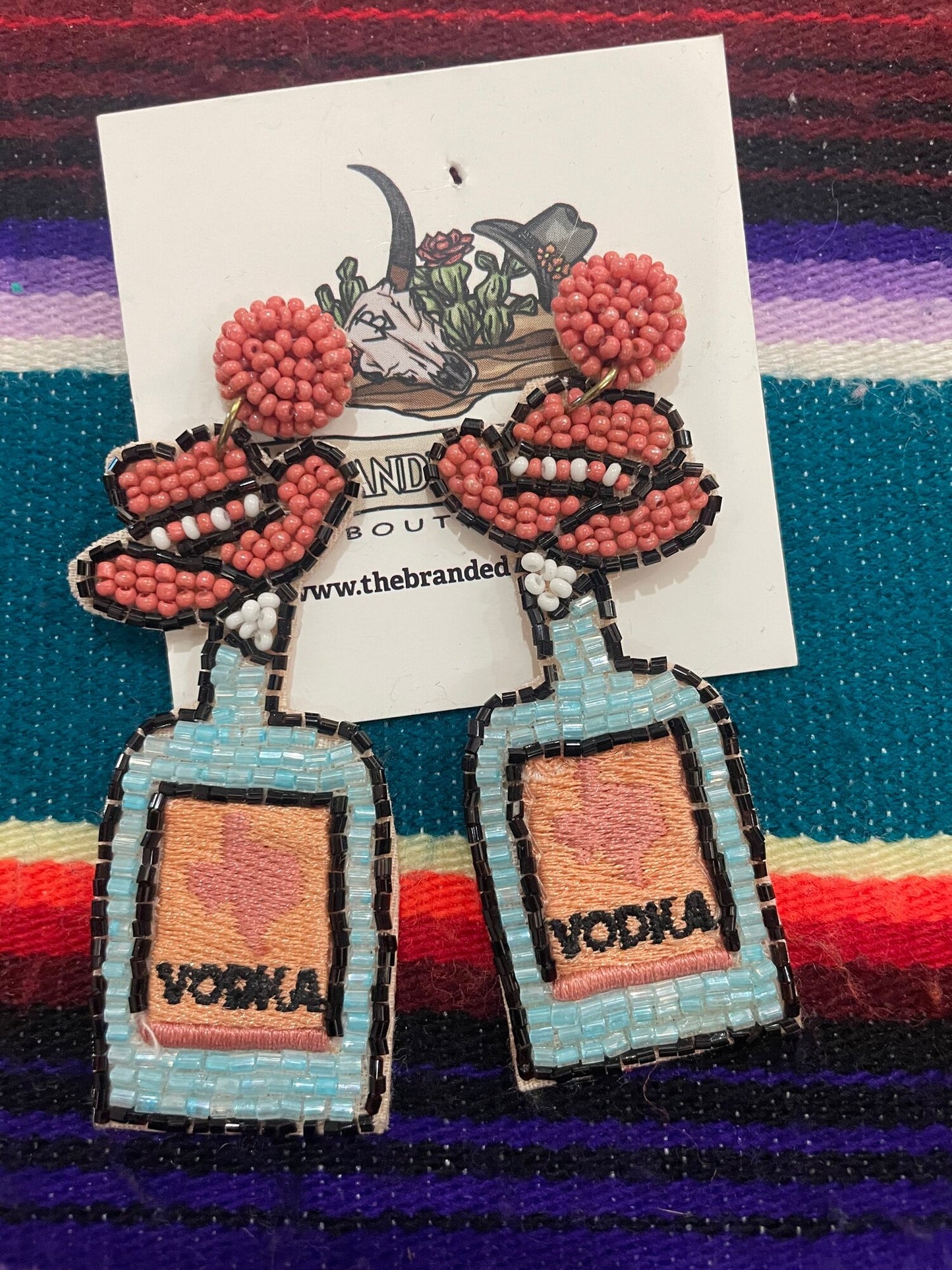 Vodka Earrings