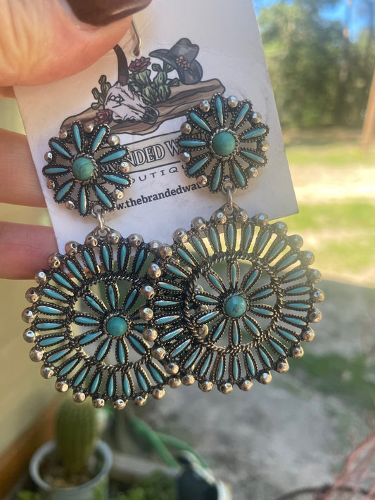 Concho Earrings