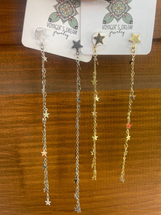 Star Dangle Earrings