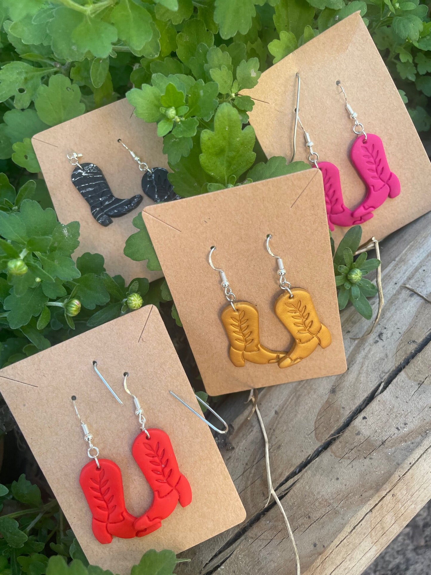 Mini Boot Earrings