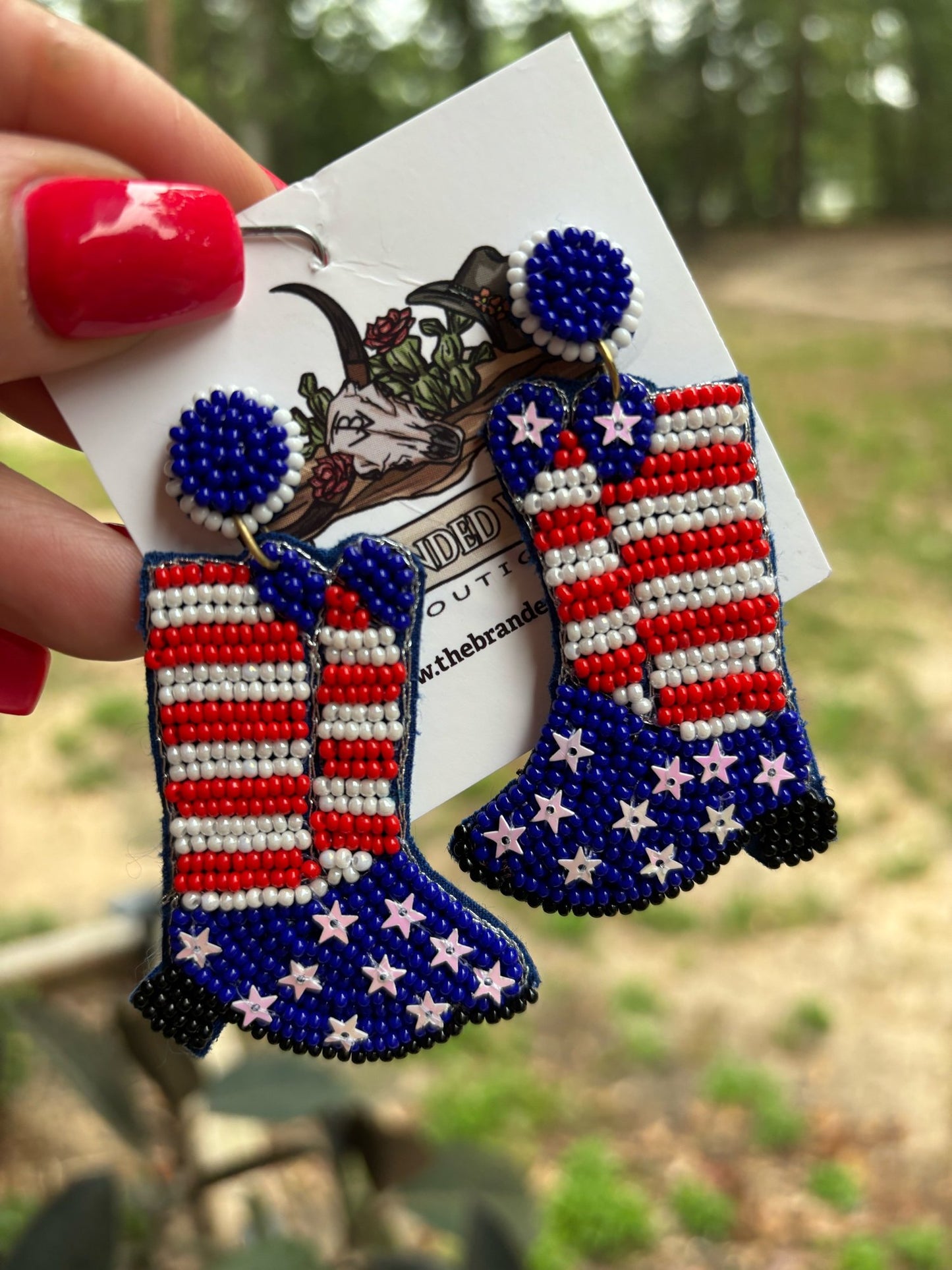 Patriotic Earrings