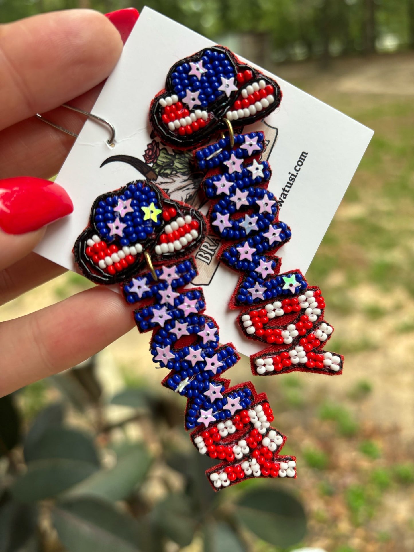 Patriotic Earrings