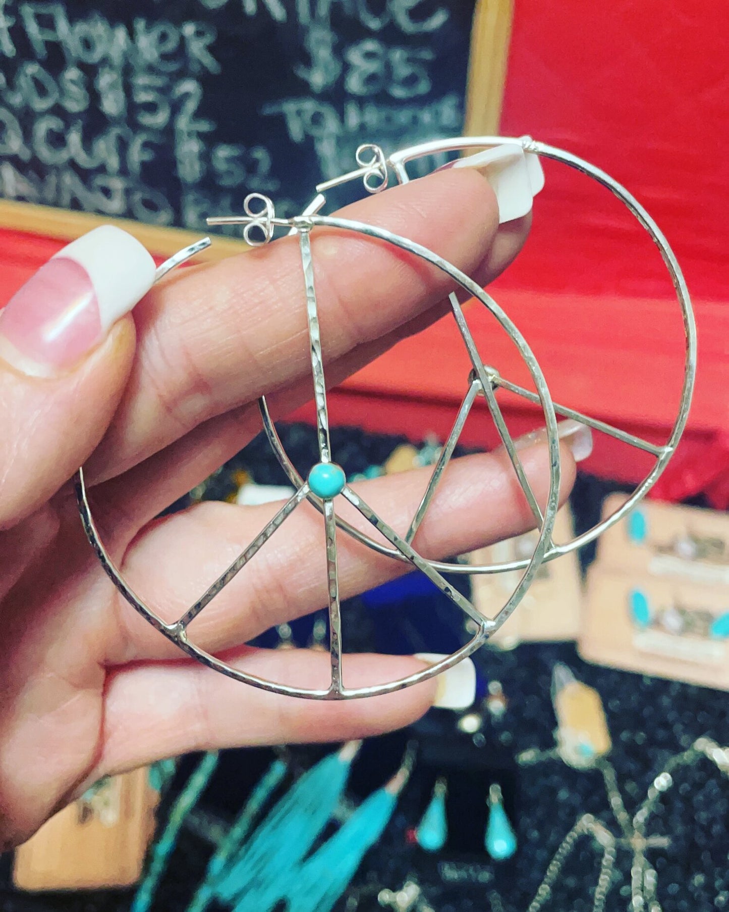 Peace Sign Earrings