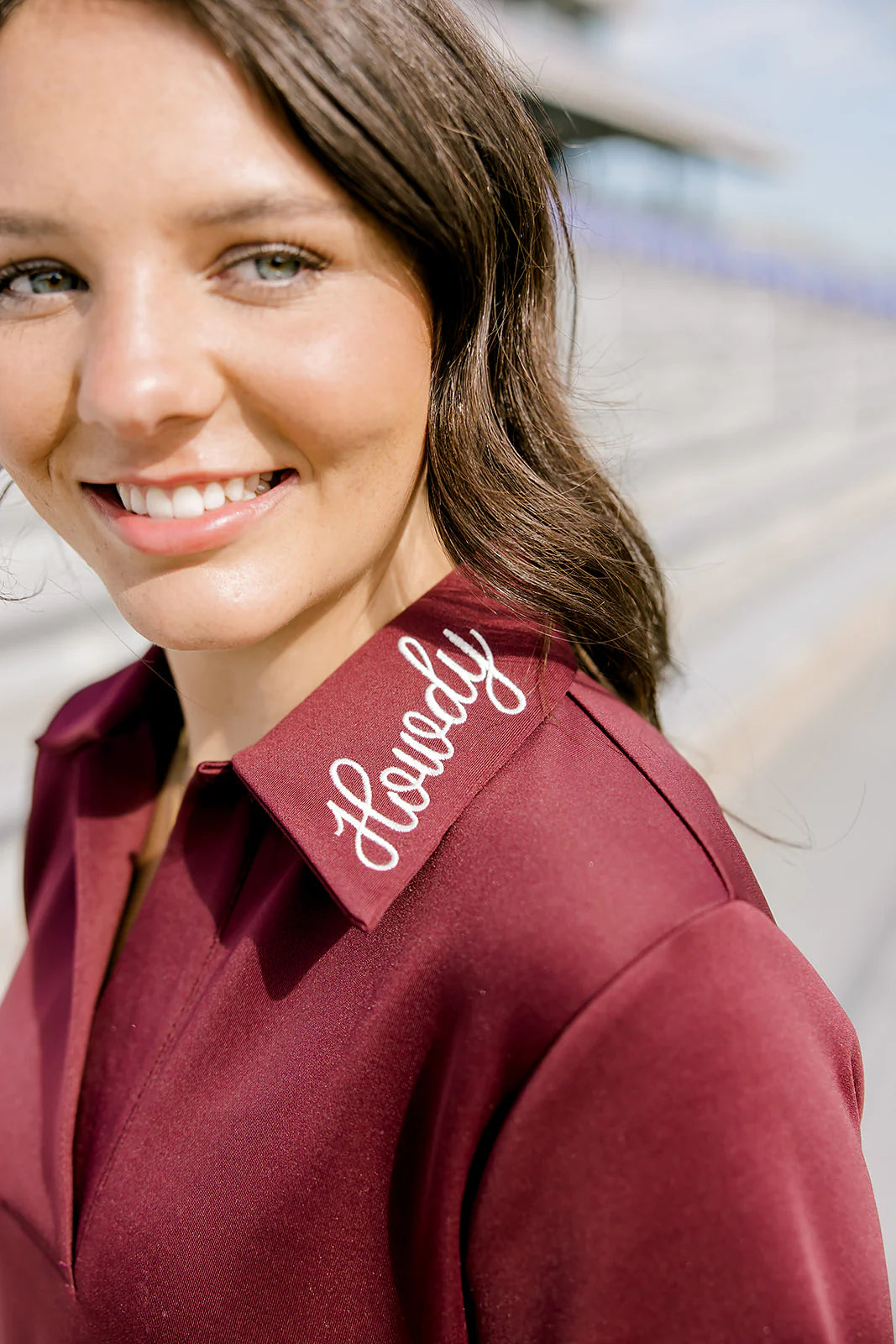 Sporty Dress - Maroon