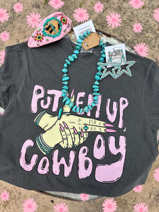 Put Em Up Cowboy Tee