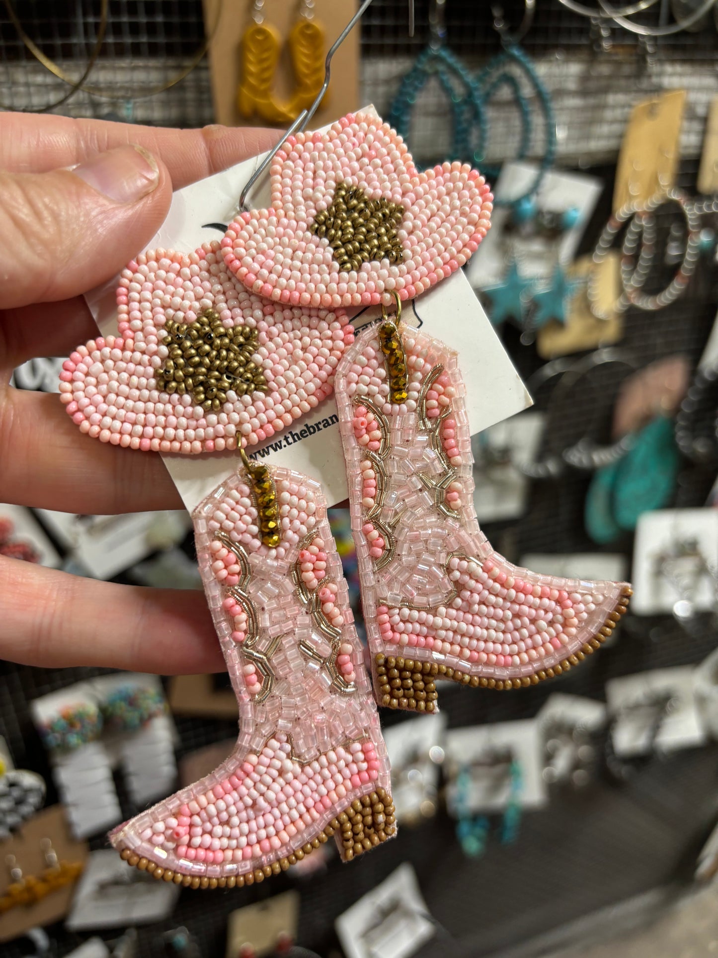 Texas Boots Earrings