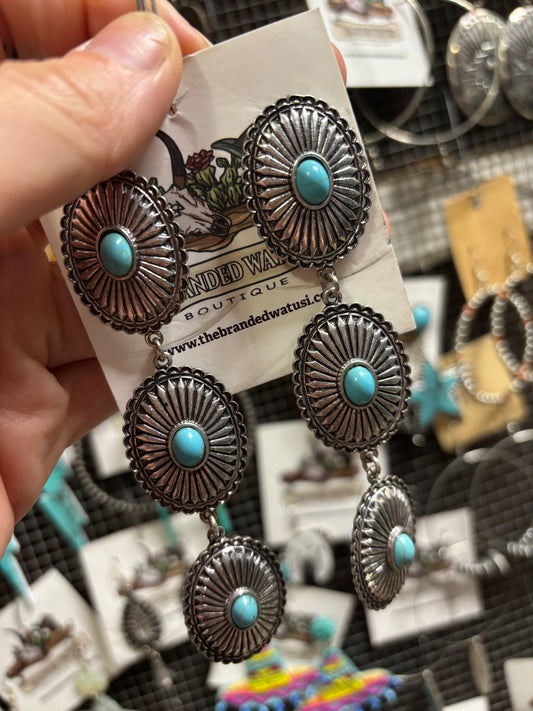 Texas Tiered Earrings