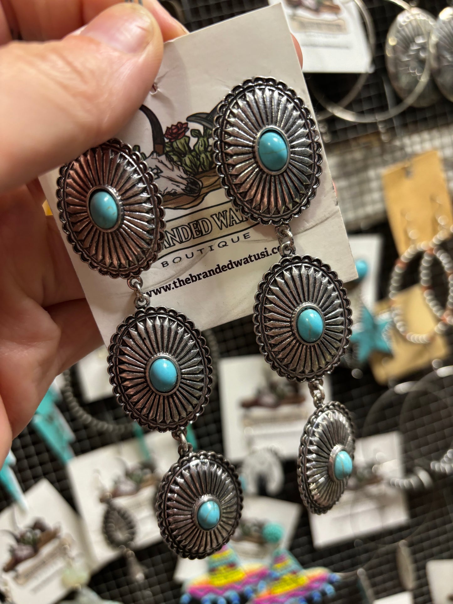 Texas Tiered Earrings