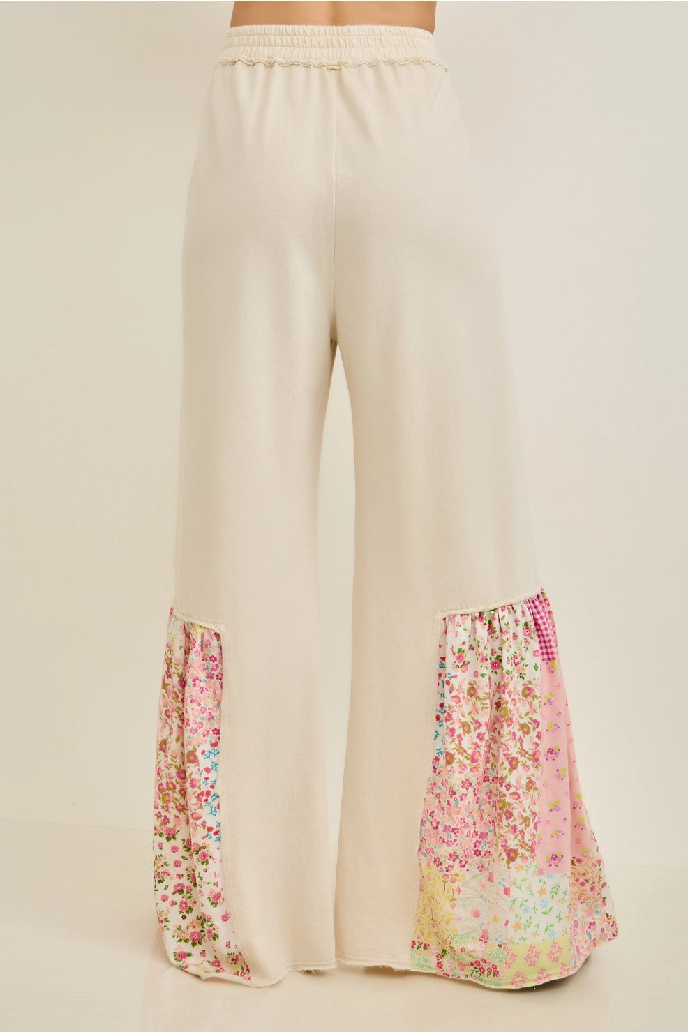 Mineral Wash Picnic Print Pants