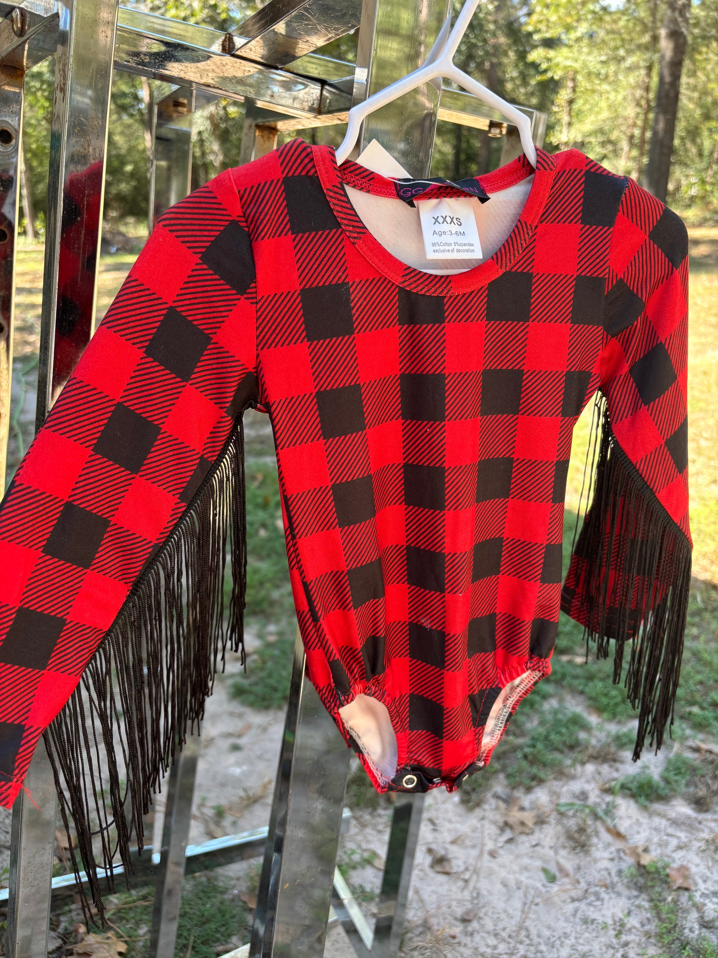 Buffalo Plaid Leotard