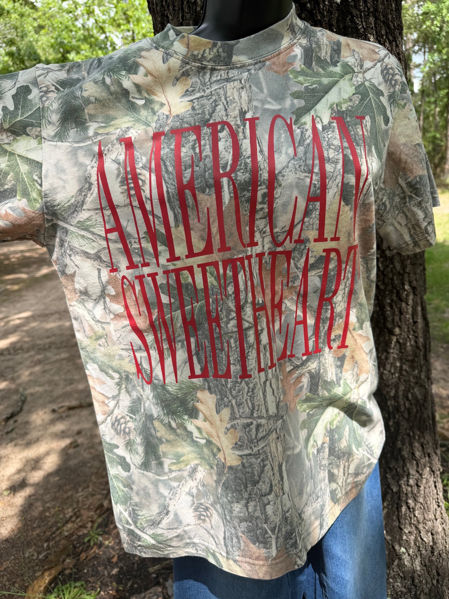 American Sweetheart Camo Tee