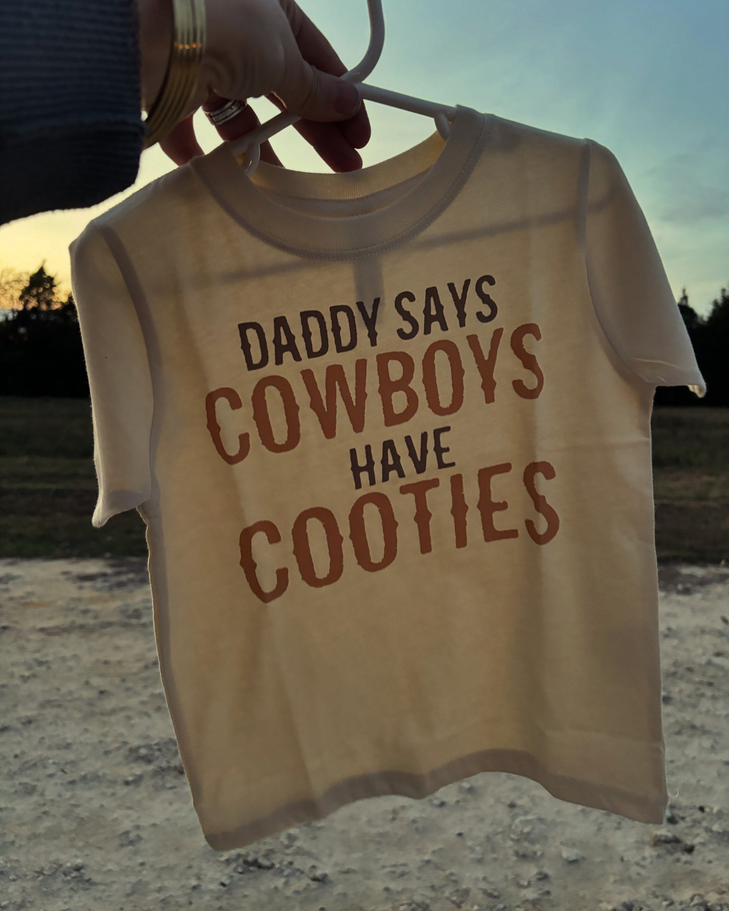 Daddy says Cowboys have Cooties