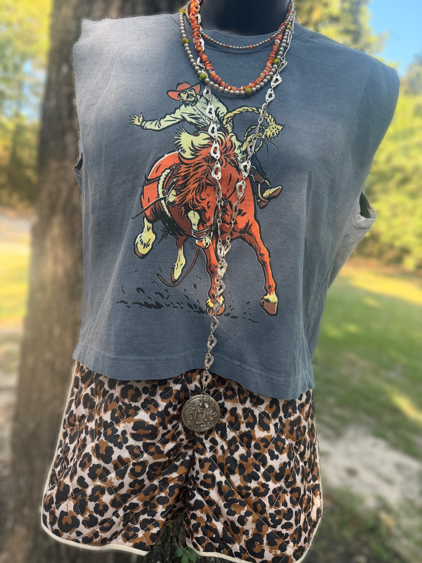 American Cowboy Denim Tank