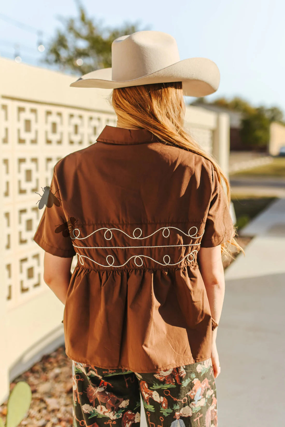 Loopty Lou Top - Chocolate