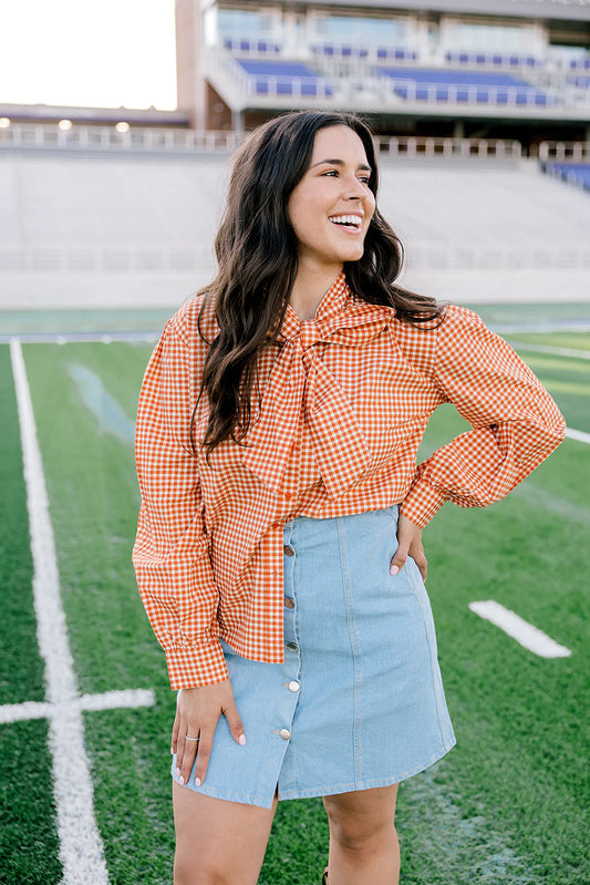 Sadie Top - Burnt Orange