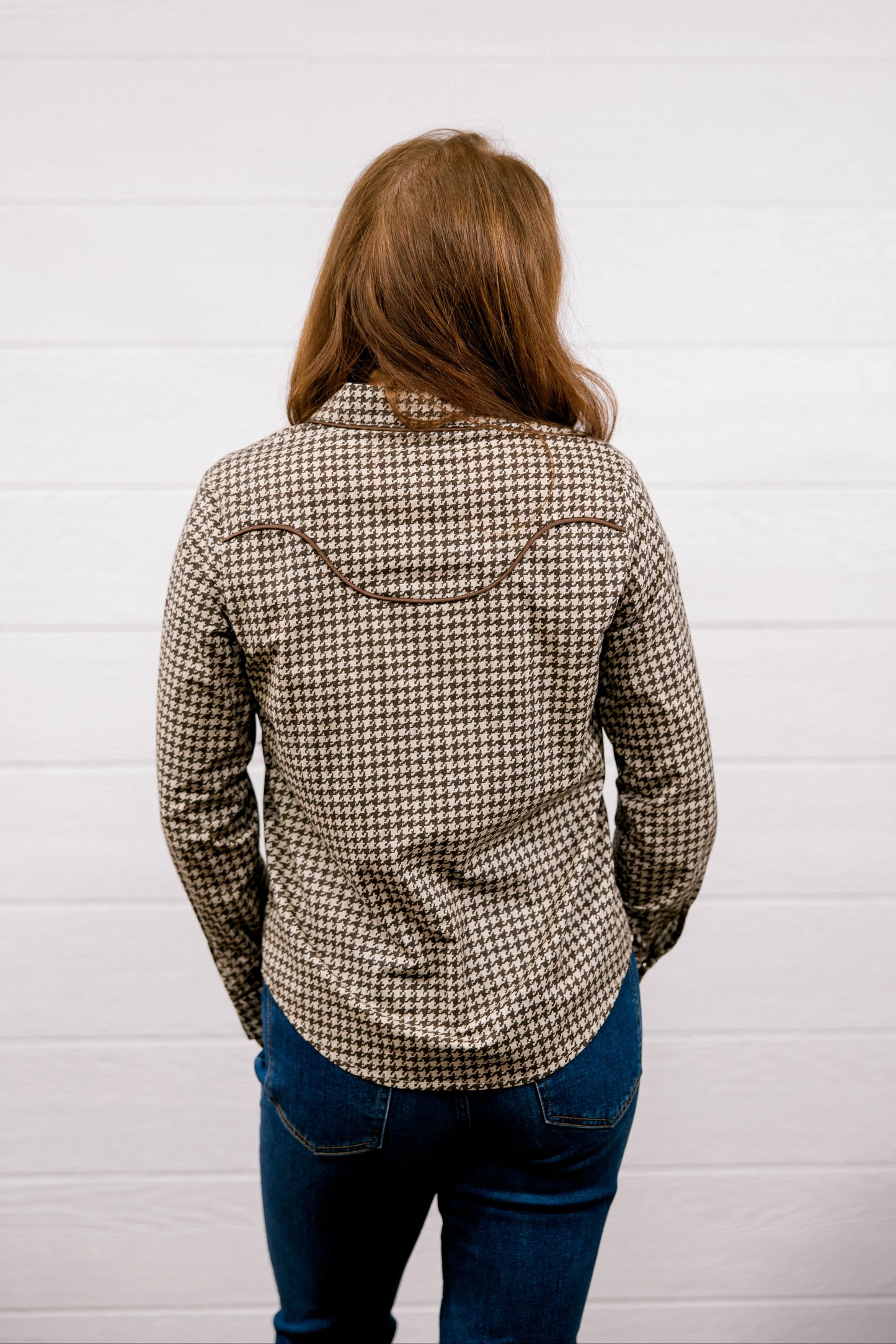 Birdie Top - Brown
