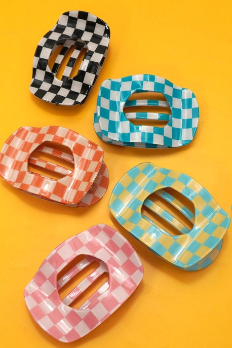 Jumbo Flat Lay Oval Hair Clip
