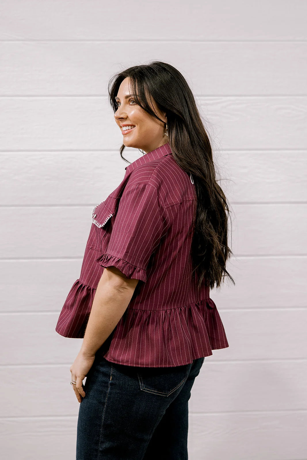 Dixie Top - Howdy Maroon