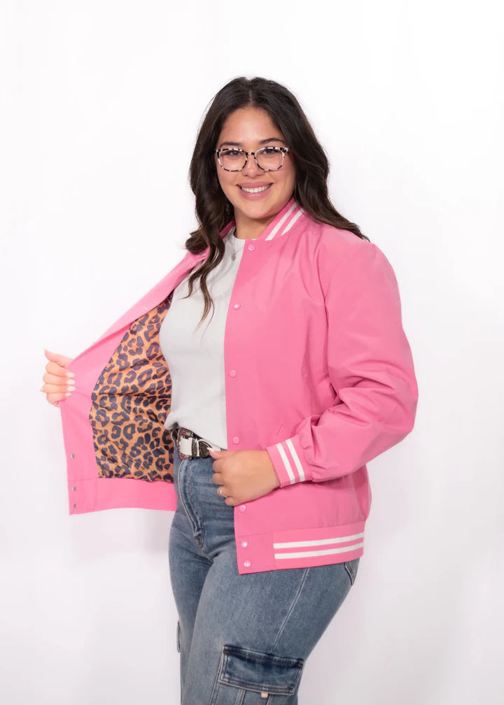 Howdy Pink Bomber Jacket