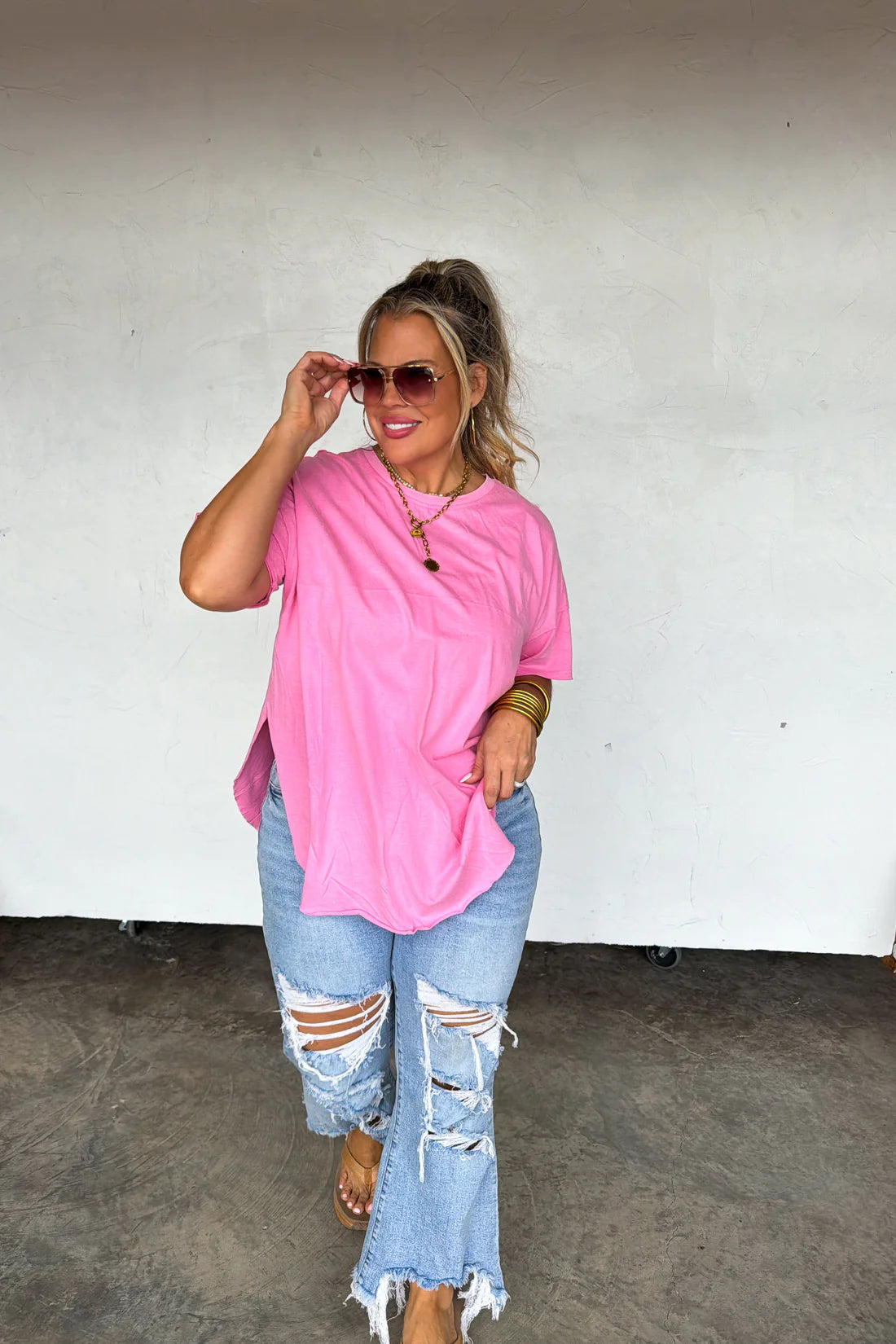 Joey Washed Cotton Tee
